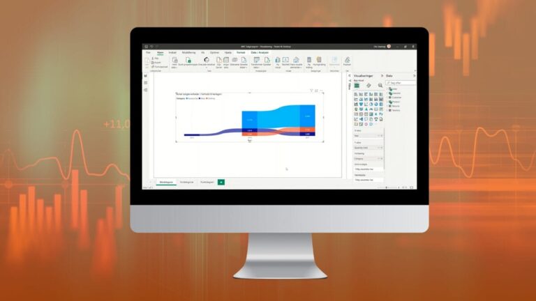 Power BI 3 grafer