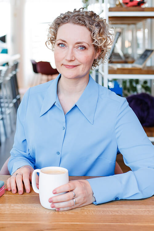 Foredragsholder Christine fra Kursusfabrikken