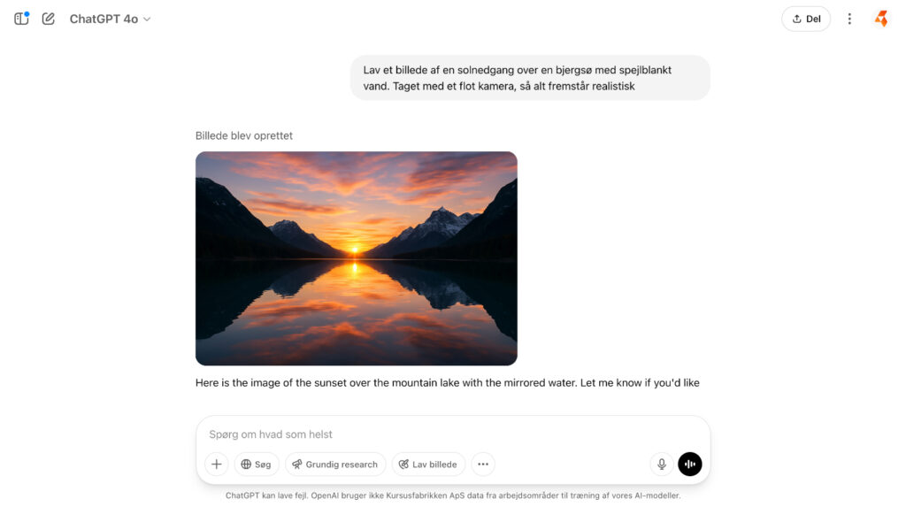 ChatGPT image generator