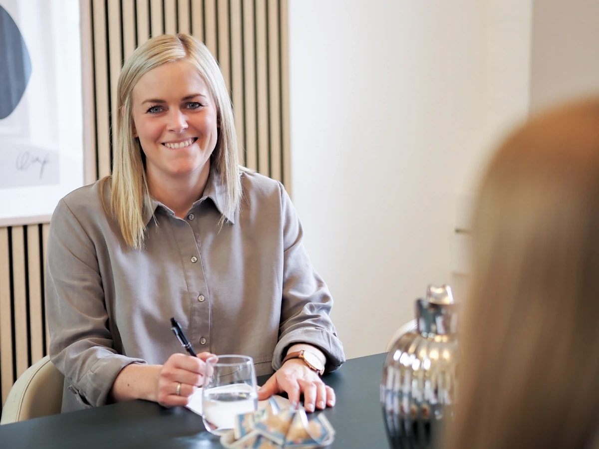 Mette er på kursus